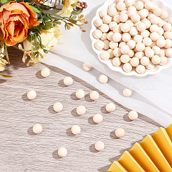 150 pièces de perles en bois non finies&nbsp;WOOD-PA0001-83A