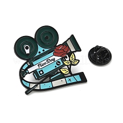 Emaille-Anstecker für Filmkameras&nbsp;JEWB-D308-02D-EB