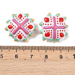 Perles de verre imitation jade&nbsp;GLAA-L051-03A