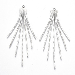 Messingkette Quaste große Anhänger&nbsp;KK-N231-110P-NF