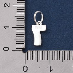 Série numérotée 925 breloques en argent sterling&nbsp;STER-Q002-01H