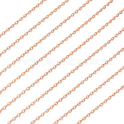 1 m lange Kabelketten aus Sterlingsilber&nbsp;STER-TA0001-27RG-01