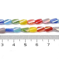 Abalorios de vidrio electroplate&nbsp;EGLA-D300-01A