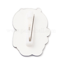 Broches en acrylique de style dessin animé&nbsp;JEWB-P018-02H