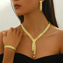 Eleganti bracciali pendenti geometrici in ferro&nbsp;BU2705