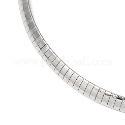 Collares de cadena de serpiente plana de acero inoxidable 304 de 6 mm&nbsp;MAK-Z004-06P