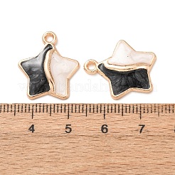 Emaille Anhänger Legierung&nbsp;FIND-K030-02A-G