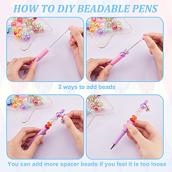 DIY personalisierte Perlenstift-Sets&nbsp;DIY-OC0010-94