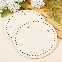 Fond de sac rond plat en cuir pu&nbsp;FIND-PH0016-001I