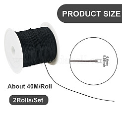 2 Rolle Nylonschnur mit chinesischem Knoten&nbsp;NWIR-TA0001-32