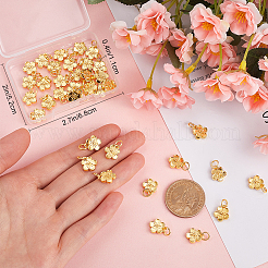 40 Stück Charms aus gezahnter Legierung&nbsp;FIND-BBC0003-41G