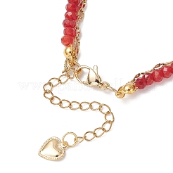 Bracelets en jade naturel de Malaisie&nbsp;BJEW-JB12439-03