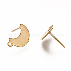 Boucles d'oreilles à tige en acier inoxydable 304&nbsp;LS-STAS-I176-10G