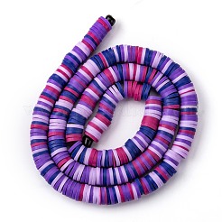 Chapelets de perle en pâte polymère manuel&nbsp;CLAY-R089-6mm-T02B-28