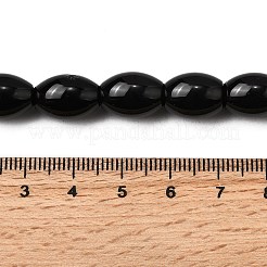 Brins de perles d'onyx noir naturel&nbsp;G-F801-F02-03