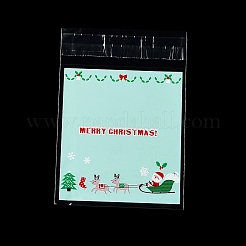 Borsa da forno in plastica a tema natalizio&nbsp;OPP-Q004-03J
