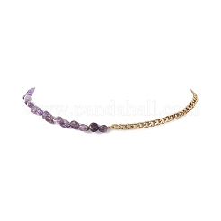Gemischten natürlichen Edelstein Perlenketten&nbsp;NJEW-JN04156