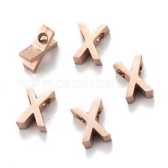 Breloques en acier inoxydable 304 plaquées par ions (IP)&nbsp;STAS-K216-41X-RG