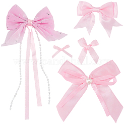 64 Stück 5 Stile Polyester Bowknot Ornament Zubehör&nbsp;DIY-SP0004-75
