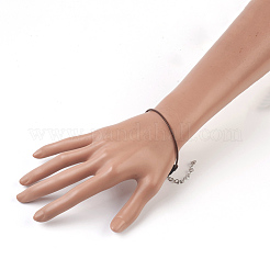 Pulseras de cordón de cuero de vaca&nbsp;BJEW-JB04014-02