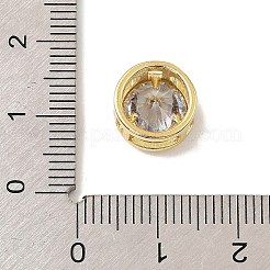Liens multiples à maillons en laiton avec zircone cubique de micro pave&nbsp;KK-C111-01G-V