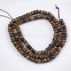 Fili di perline di occhio di tigre naturale&nbsp;G-S354-50