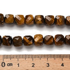 Natürlichen Tigerauge Perlen Stränge&nbsp;G-H078-C02-01