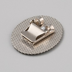 Bolotie-Schieber aus Zinklegierung im tibetischen Stil mit Cabochon-Verschluss&nbsp;FIND-WH0260-37G-AS
