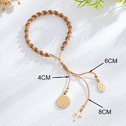 Pulseras con dijes de Pascua hechas a mano en acero inoxidable 304&nbsp;XV6209-1