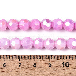 Brins de perles de verre électrolytiques anti-ternissement&nbsp;EGLA-T021-8mm-15-02