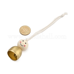 Adornos colgantes de campana de bronce&nbsp;HJEW-TA00309