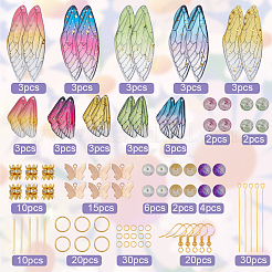 DIY-Set zur Herstellung von Flügelohrringen&nbsp;DIY-SC0022-48