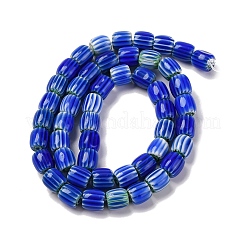 Fili di perline a lume lavorate a mano con motivo chevron&nbsp;LAMP-K041-01B-08