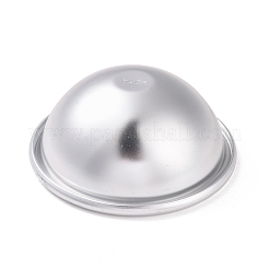 Halbkugelformen aus Aluminium&nbsp;AJEW-E048-01P-02