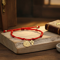 Verstellbare Bettelarmbänder aus Edelstahl 304&nbsp;LD5373-2