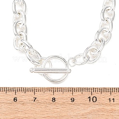 9 mm dicke Kabelkette aus Edelstahl 304 für Damen&nbsp;NJEW-G194-03S