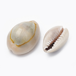 Perle di conchiglia di ciprea&nbsp;SSHEL-T004-04