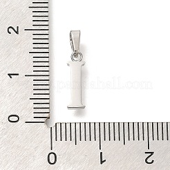 Anhänger aus 304 Edelstahl mit Mikropflaster und Zirkonia&nbsp;STAS-H228-02P-01