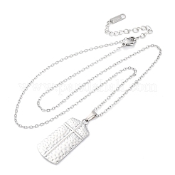 Colliers avec pendentifs en acier inoxydable 304&nbsp;NJEW-H059-12P