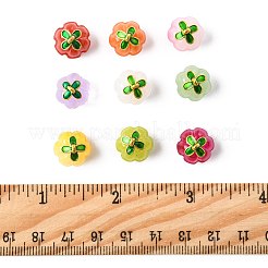24 Stück 9 Farben Glasanhänger&nbsp;GLAA-FS0002-42