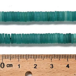 Hilos de abalorios de jade blanco natural&nbsp;G-P575-B14-6x1mm-09