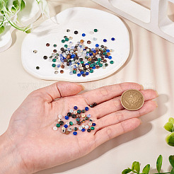 300 Stück 10 Stile natürliche und synthetische gemischte Steinperlen&nbsp;G-TA0003-01