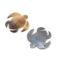 Natürliche schwarze Lippe Shell Anhänger&nbsp;SHEL-R100-09A
