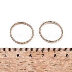 Fingerringe mit Feder aus Eisen&nbsp;RJEW-M050-01G
