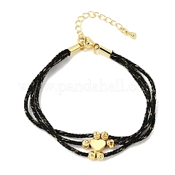 Polyester-Multi-Strang-Armbänder&nbsp;FB-CBA983F-02G-05