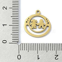 Pendentifs en acier inoxydable 304&nbsp;STAS-C097-36G