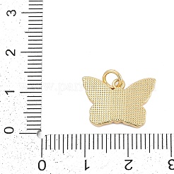 Pendentifs en laiton papillon&nbsp;KK-I723-30G