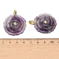 Pendentifs en améthyste naturelle&nbsp;GG-CBA4625-05G-02