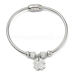 Bracelets à breloques en acier inoxydable 304 pour femmes&nbsp;BJEW-D429-02G