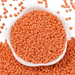 8/0 cuisson de peinture perles rocailles en verre &nbsp;X1-SEED-M012-02A-45